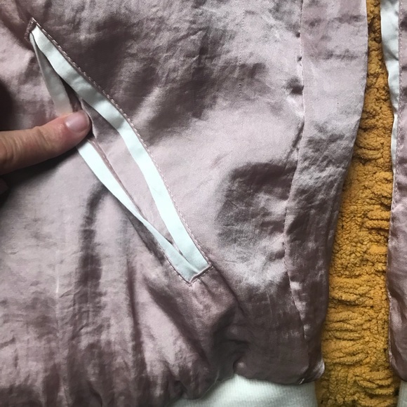 Spiritual gangster pink bomber jacket sz small! - Picture 5 of 6